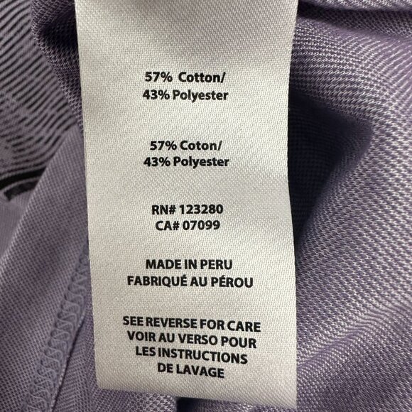 Travis Mathew Mens Polo Shirt Size XL Gray Cotton/Polyester Blend - Picture 2 of 9